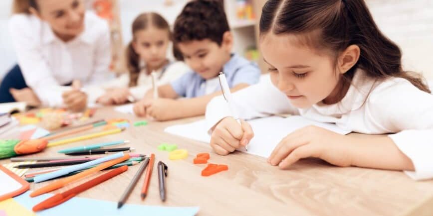 Centro de educación infantil en Valencia - escribir