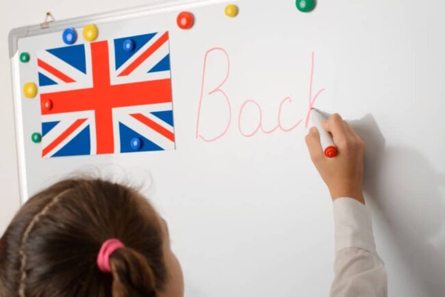 Escuela infantil Valencia en inglés - bandera