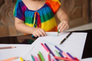 Escuela de verano para niños en inglés en Valencia - Colorear