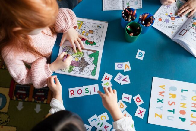 escuela infantil en Valencia-letras